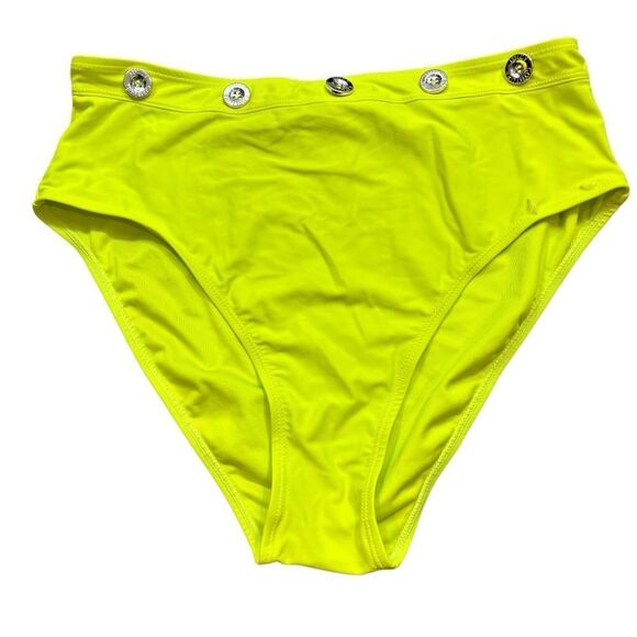 Juicy Couture Other - Brand new without tags Juicy Couture Neon Green High Waisted Bikini Bottoms XL